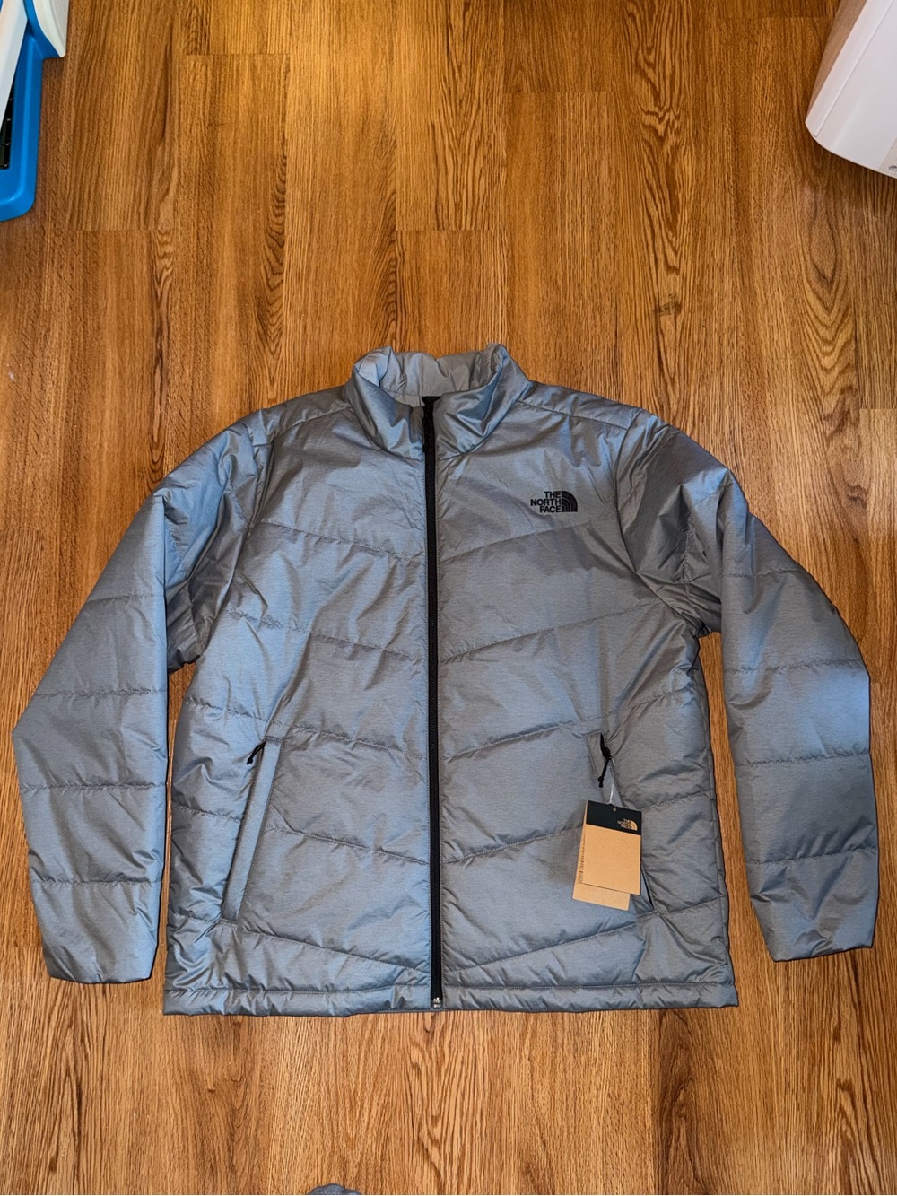 The North Face Mens Junction Insulated water repellent Jacket Medium Grey XL